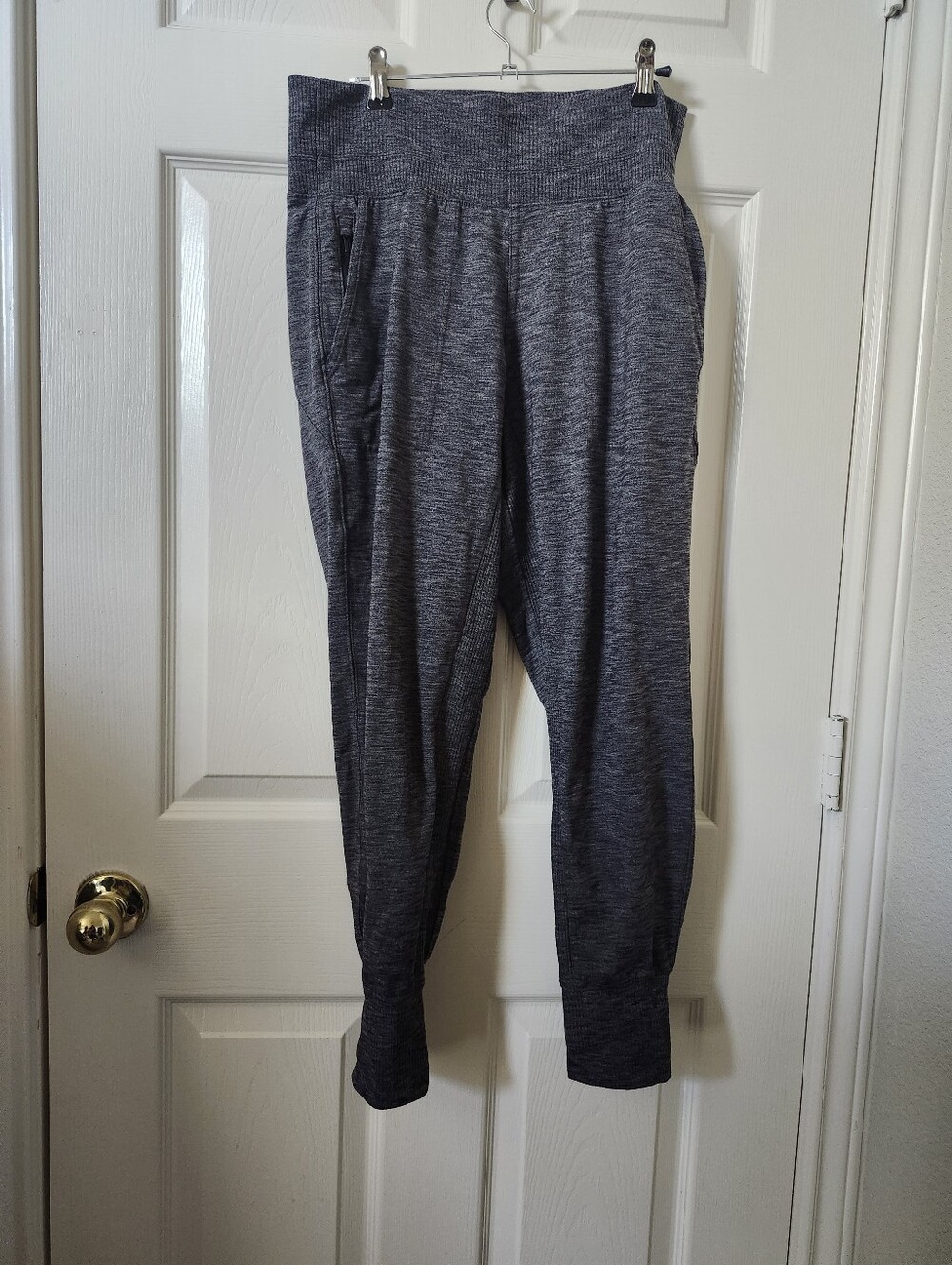 Athleta The Venice Jogger - Dark Heather Gray Jogger Track Pants SP - Picture 8 of 12